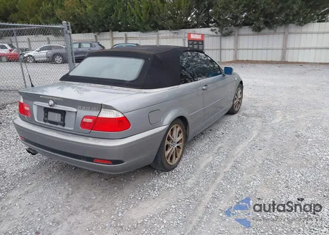 2005 BMW 330Ci z USA, uszkodzony, nr VIN WBABW53445PL50326